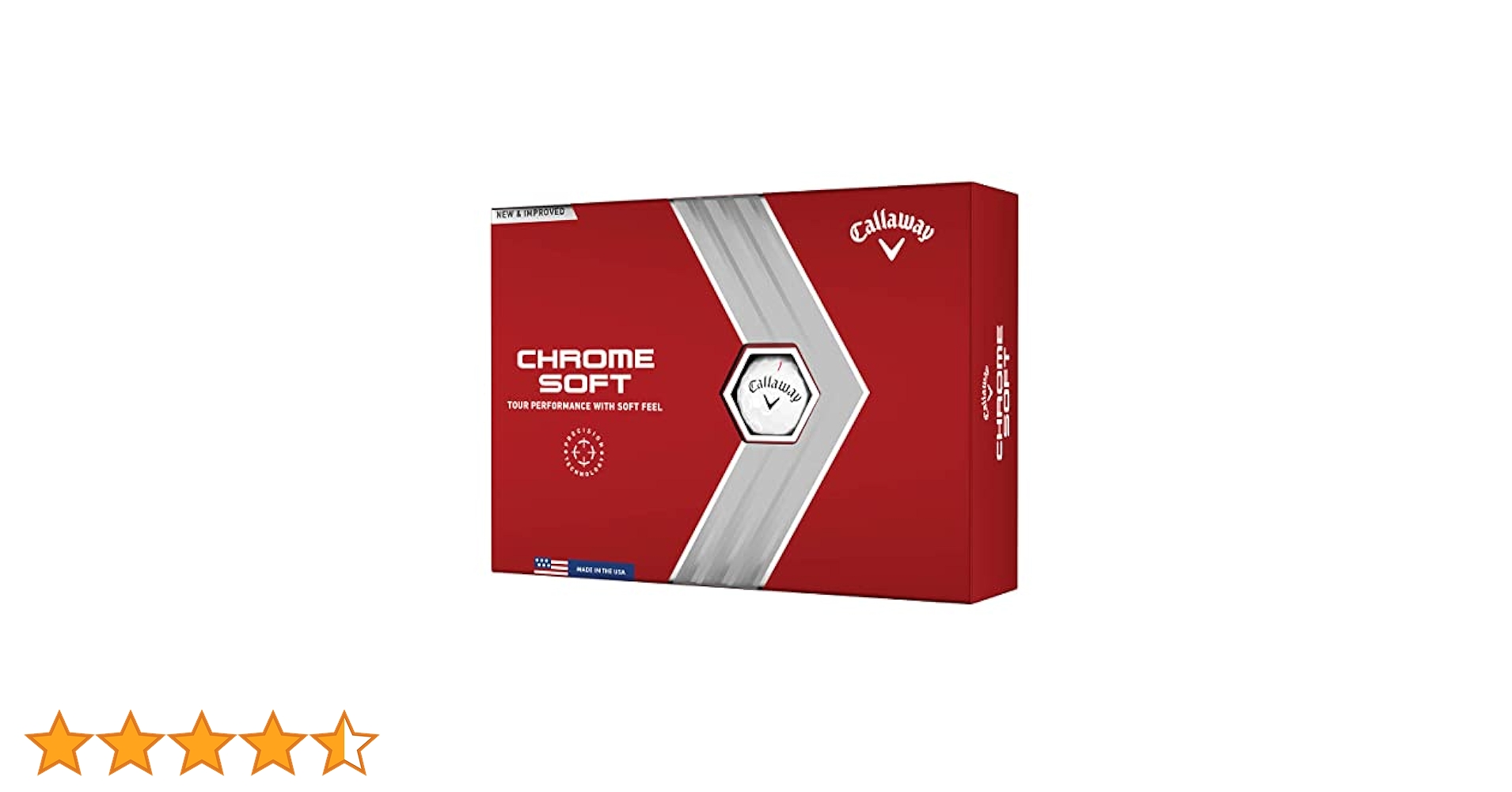 Amazon.co.jp: Callaway ゴルフ 2018 クロム ソフト ゴルフ